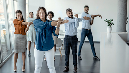 Aktive Pausenangebote