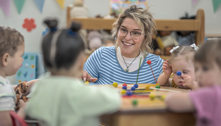 Kinderbetreuung bereitstellen